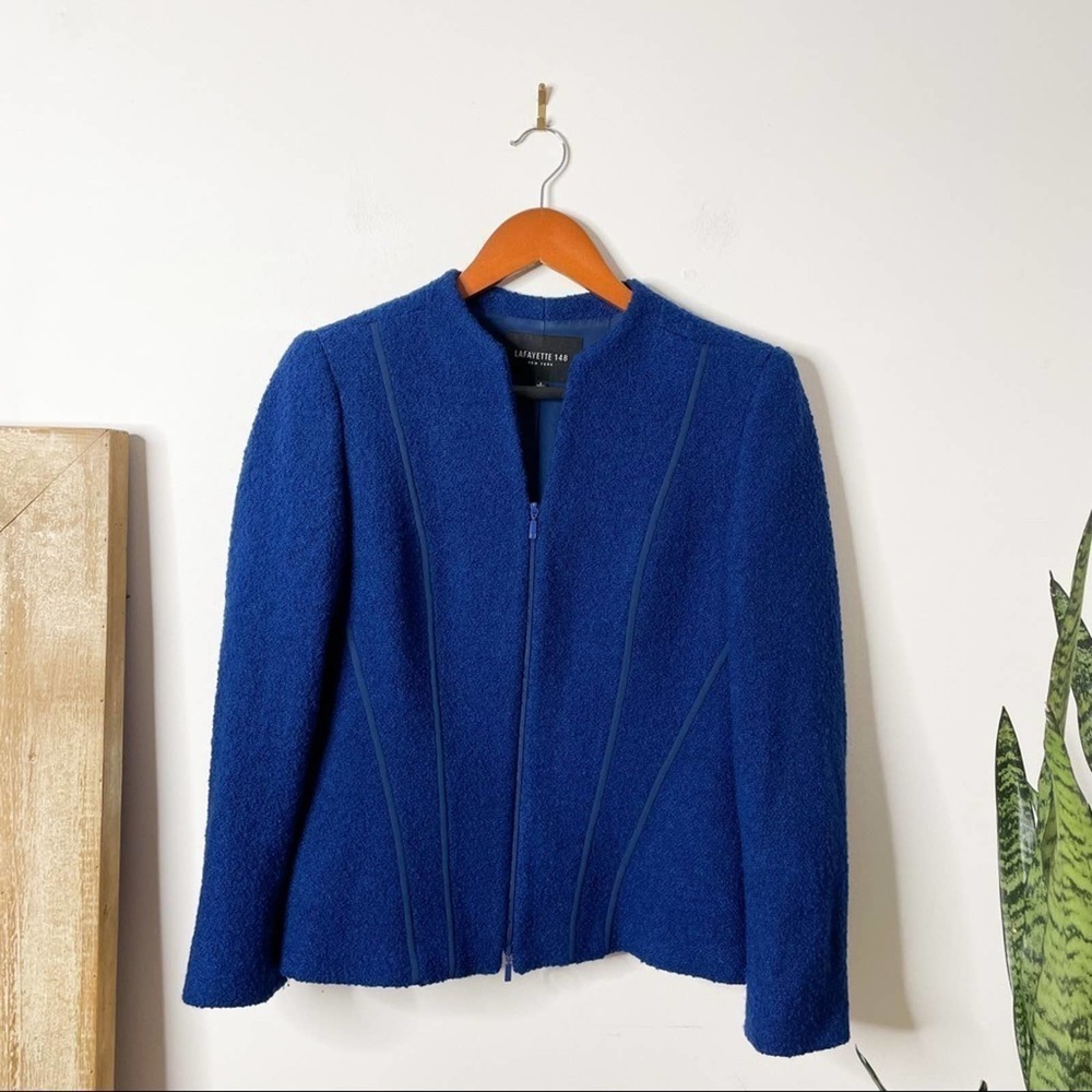 Lafayette 148 New York Blue Women's Jacket